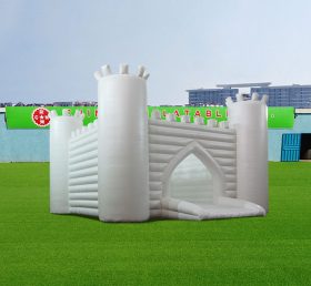 T2-3544 White Wedding Bouncy Castle