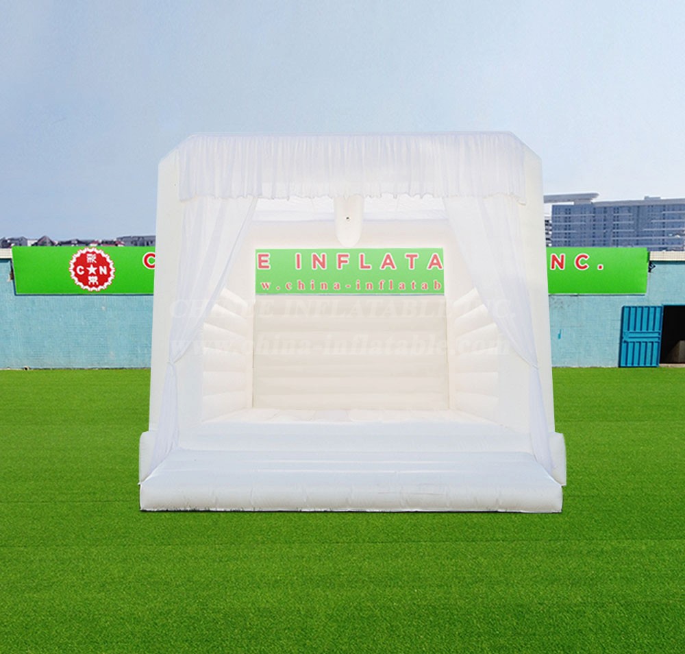 T2-3564 Giant White Wedding Bounce House