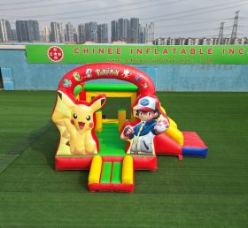 T2-4442 Pokémon Bouncy Castle With Slide