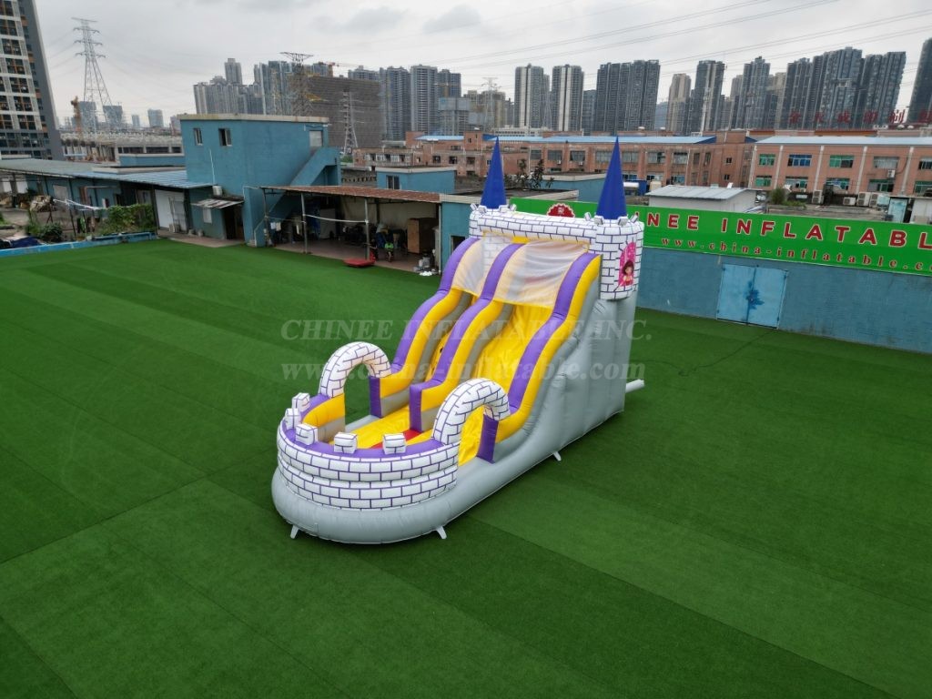 T8-4215 Princess Castle Inflatable Slide