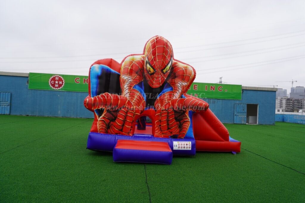 T2-4384 Spider Man Ramp Cube With Wall