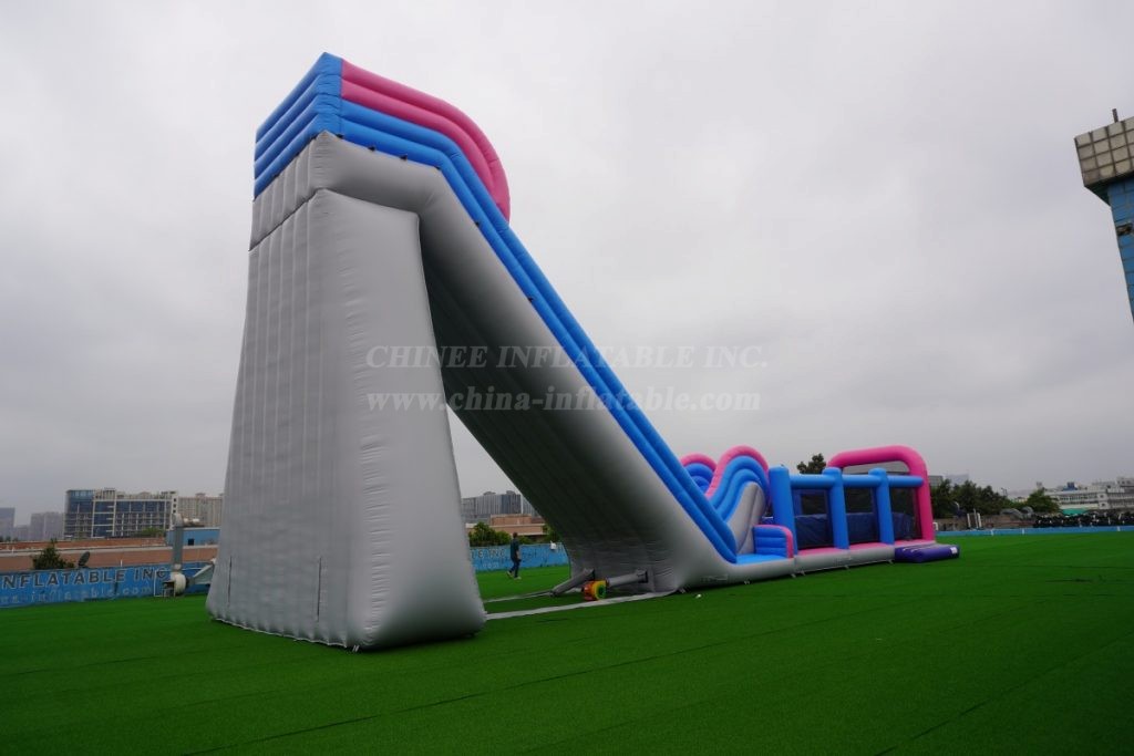 T8-4182 11-Meter High Giant Inflatable Slide With Airbag