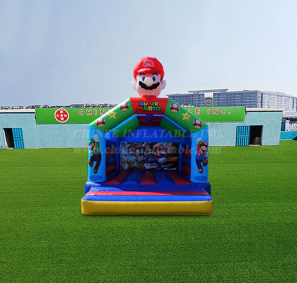 T2-4373 Super Mario Jumping Castle