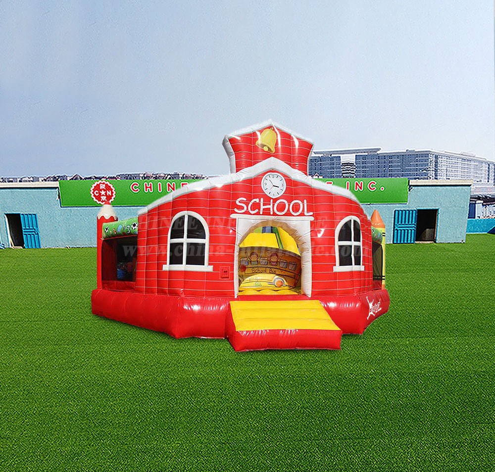 T2-4391 School Combo Bouncy Castle