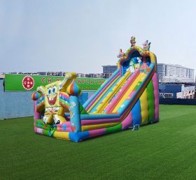 T8-4172 Spongebob Inflatable Slide