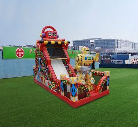 T8-4176 Robot Inflatable Slide