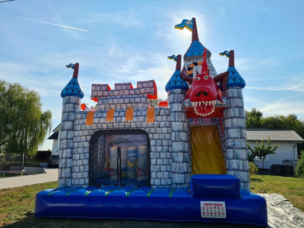 T2-4797 Dragon Castle With Slide