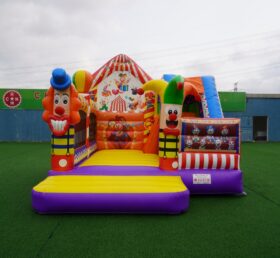 T2-4725 Circus Bouncy Castle With Slide