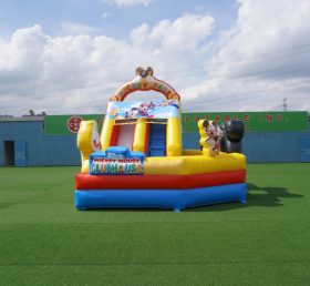 T2-4530 Mickey Playzone Bounce House Combo Slide