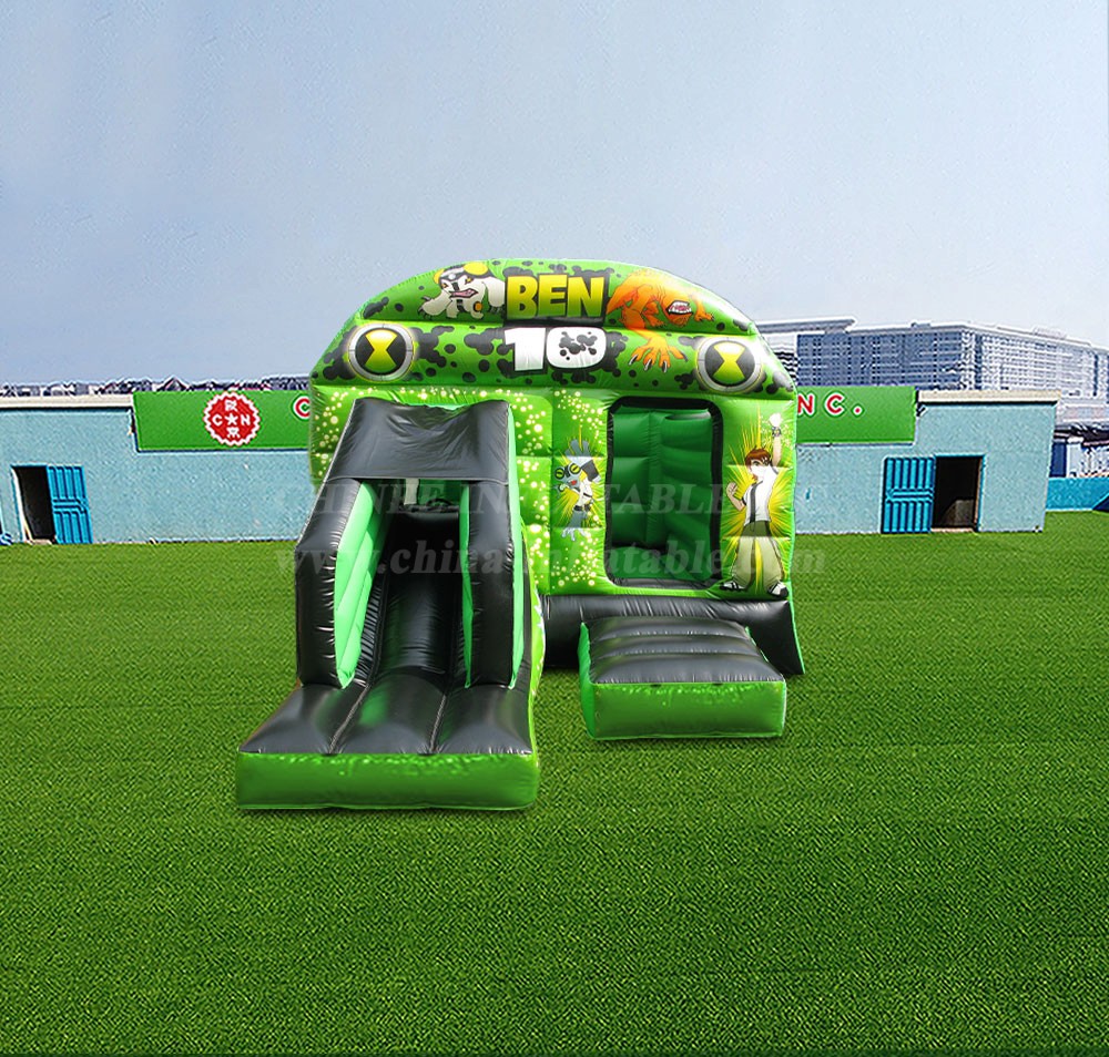 T2-4495 Ben 10 Bouncy Castle With Slide