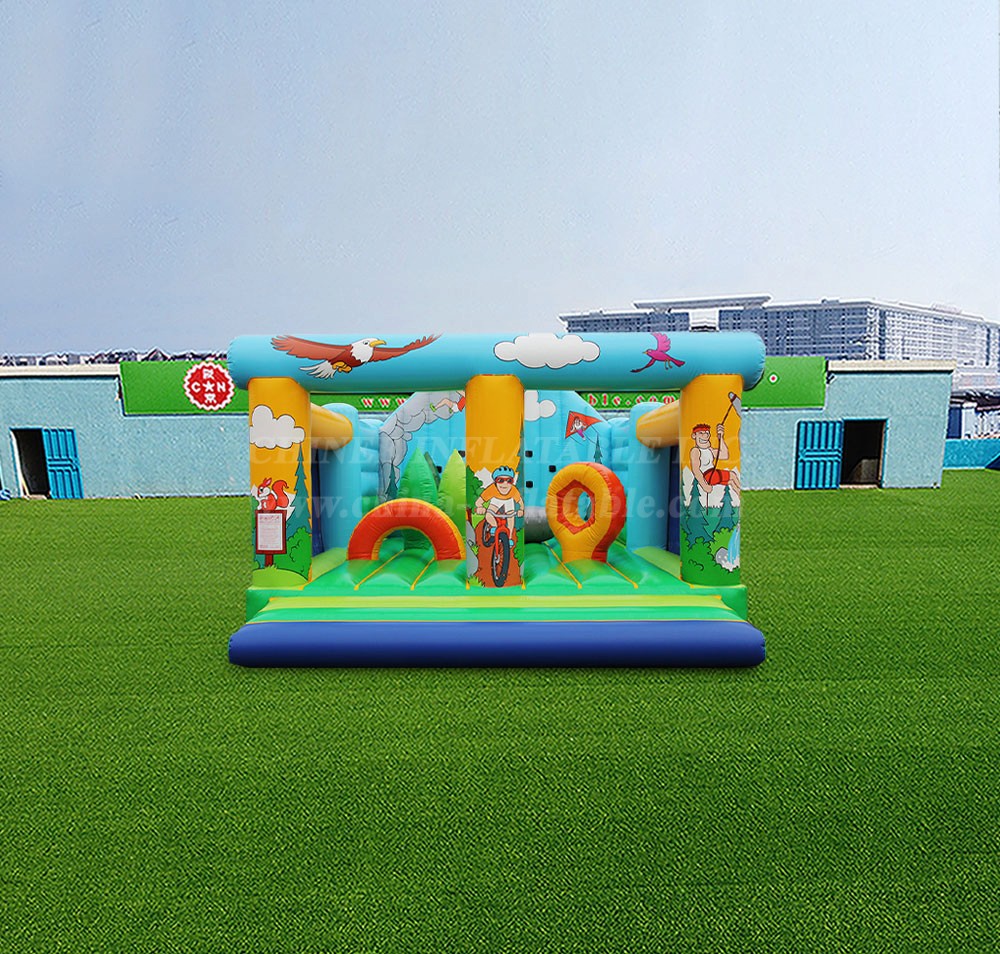 T2-4577 Mountain Climbing Complex Bouncy Castle