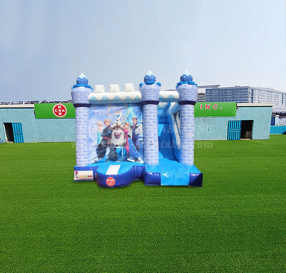 T2-4589 Frozen Castle With Slide