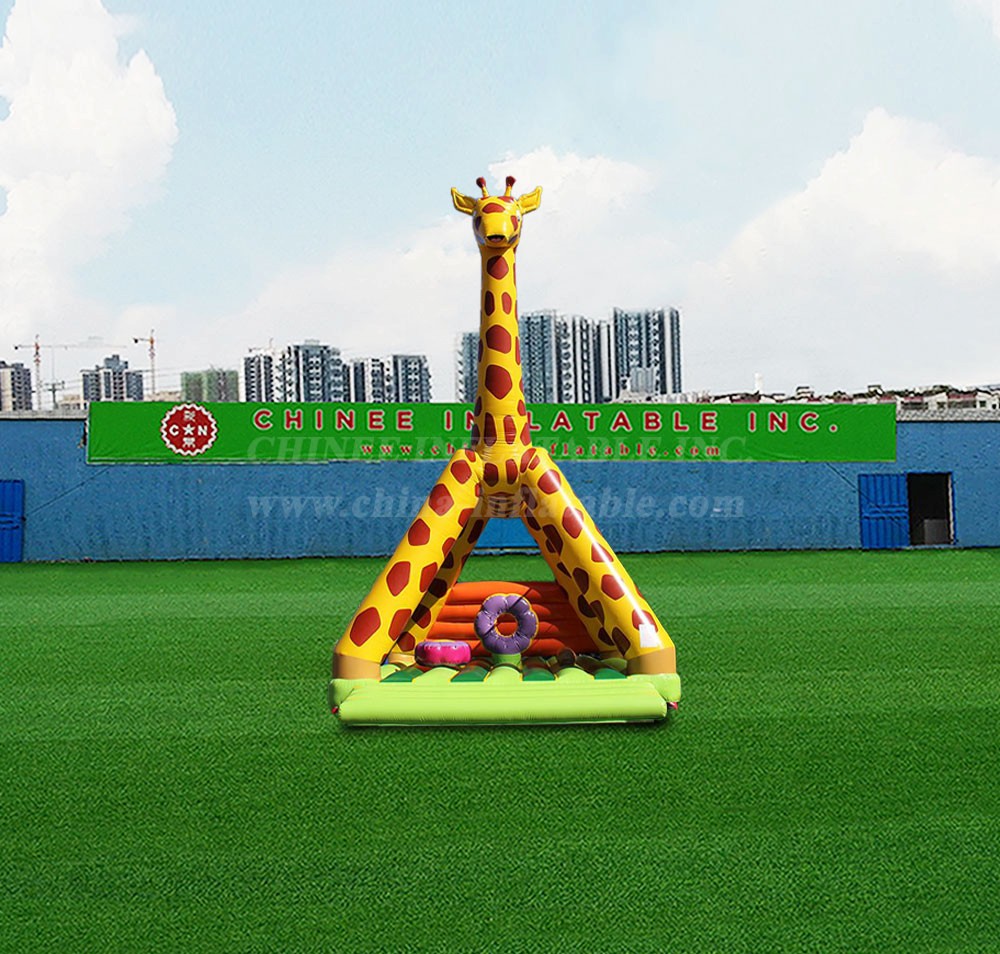 T2-4632 Giraffe Jumping House