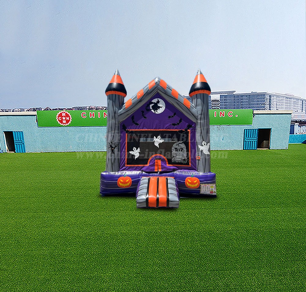 T2-4633 Halloween Inflatable Castle