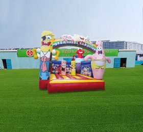 T2-4640 Spongebob Bouncy Castle