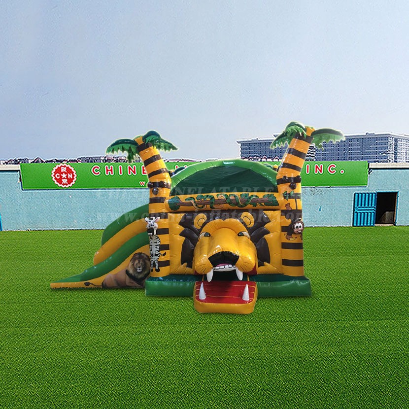 T2-4829 Jungle Lion Inflatable Combo