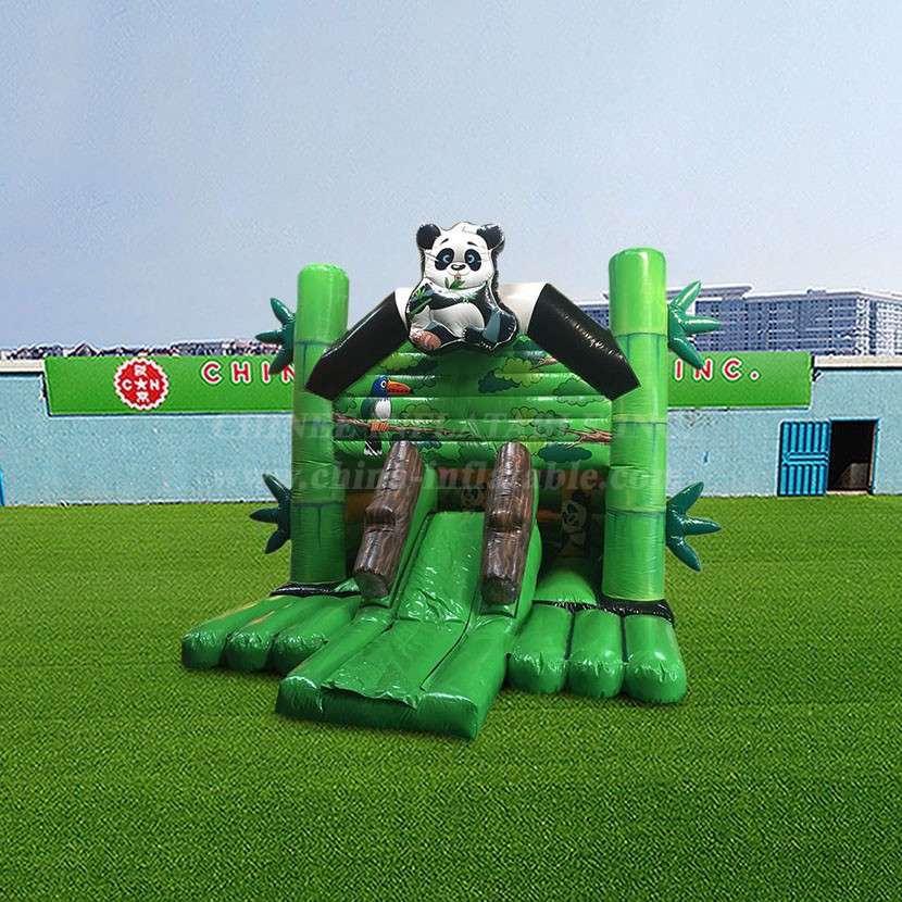 T2-4854 Panda Inflatable Combo