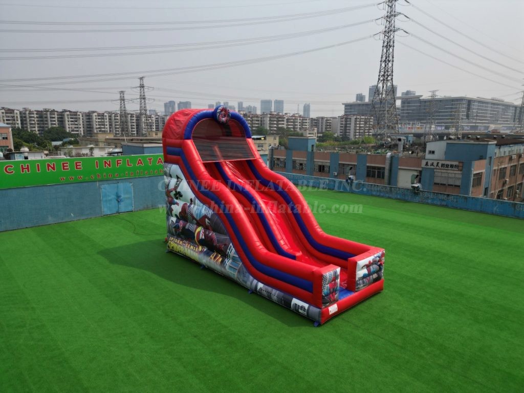 T8-4243 Spider-Man Inflatable Slide