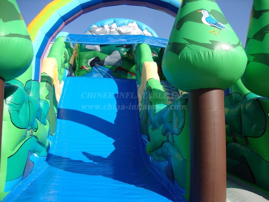 T8-4261 Rainbow Forest Slide