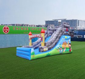 T8-4309 Knight Castle Inflatable Slide