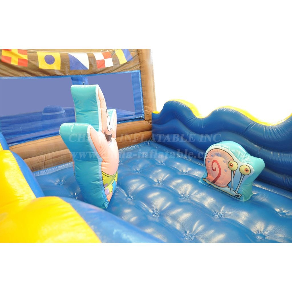 T2-4951 Spongebob Bounce House