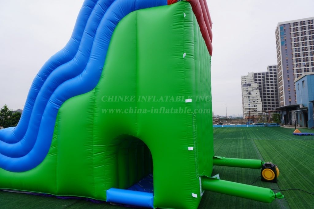 T8-3817 Inflatable Slide With Water Pool