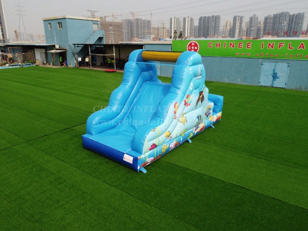 T10-490 Mini Underwater World Inflatable Slide