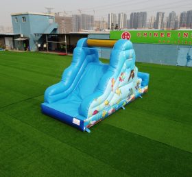 T10-490 Mini Underwater World Inflatable Slide