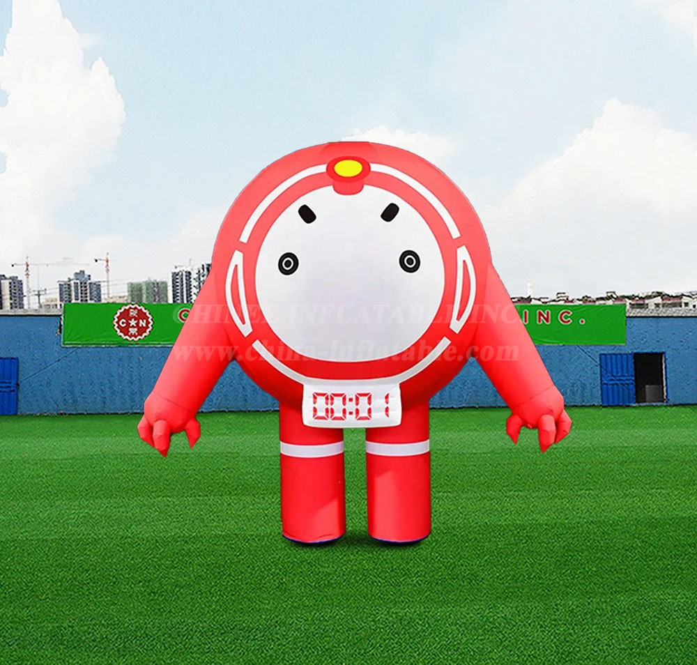 S4-588 Custom Giant Inflatable Model Mobile Display Clock