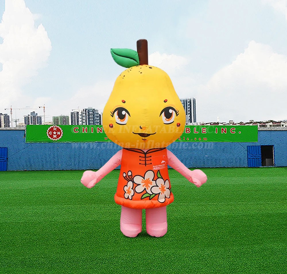 S4-590 Fresh Fruit Pear Character Model Custom Promotion