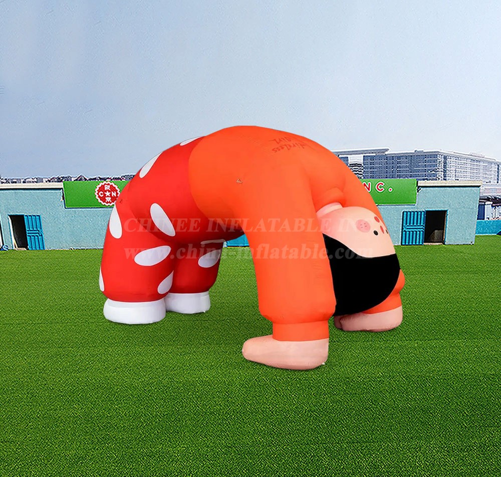 S4-644 Inflatable somersault kid cartoon