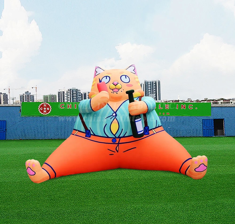 S4-655 Inflatable giant cartoon cat