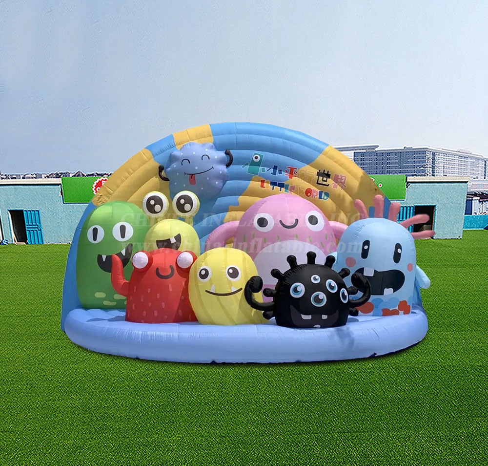 S4-707 Cartoon wall inflatable decoration
