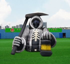 S4-772 Inflatable Grim Reaper Halloween Decoration