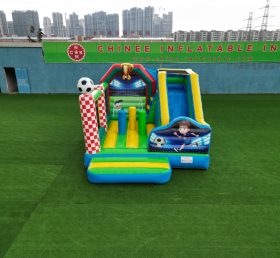 T2-8101 Football Bouncy Castle With Slide