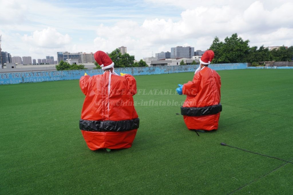 T11-661 Santa Claus Inflatable Sumo Suit