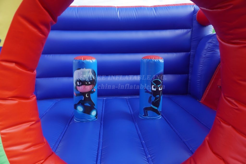 T2-4450B PJ Masks Bounce House with Slide