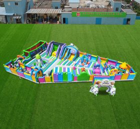 GF2-127 Customized colorful polygon large inflatable playground inflatable jumping castle
