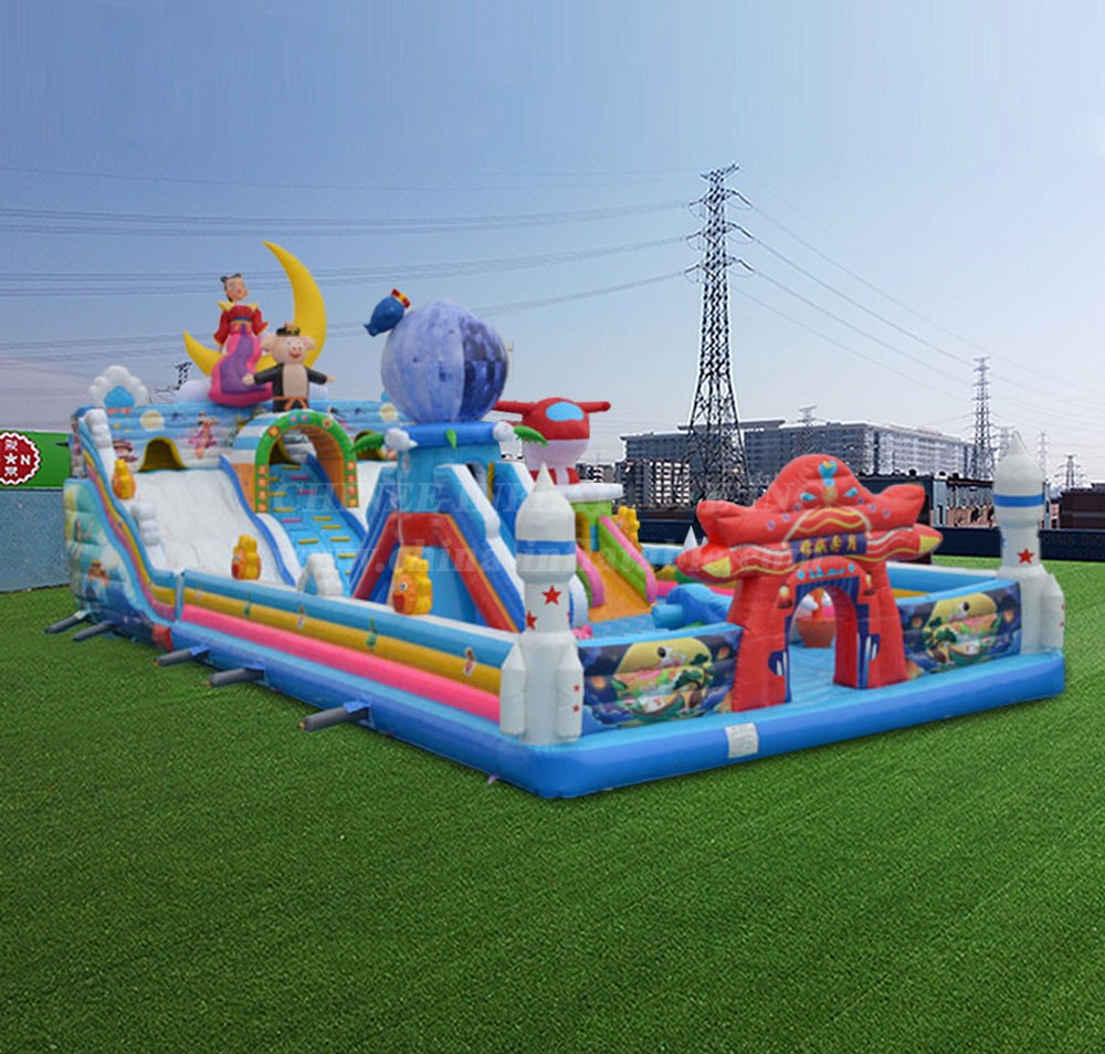 T6-1164 Chang’e flying to the moon theme inflatable park