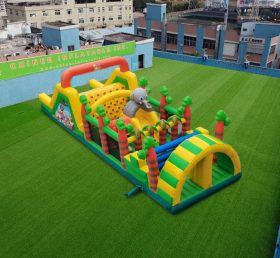 T7-1802 Animal Inflatable Obstacle Course