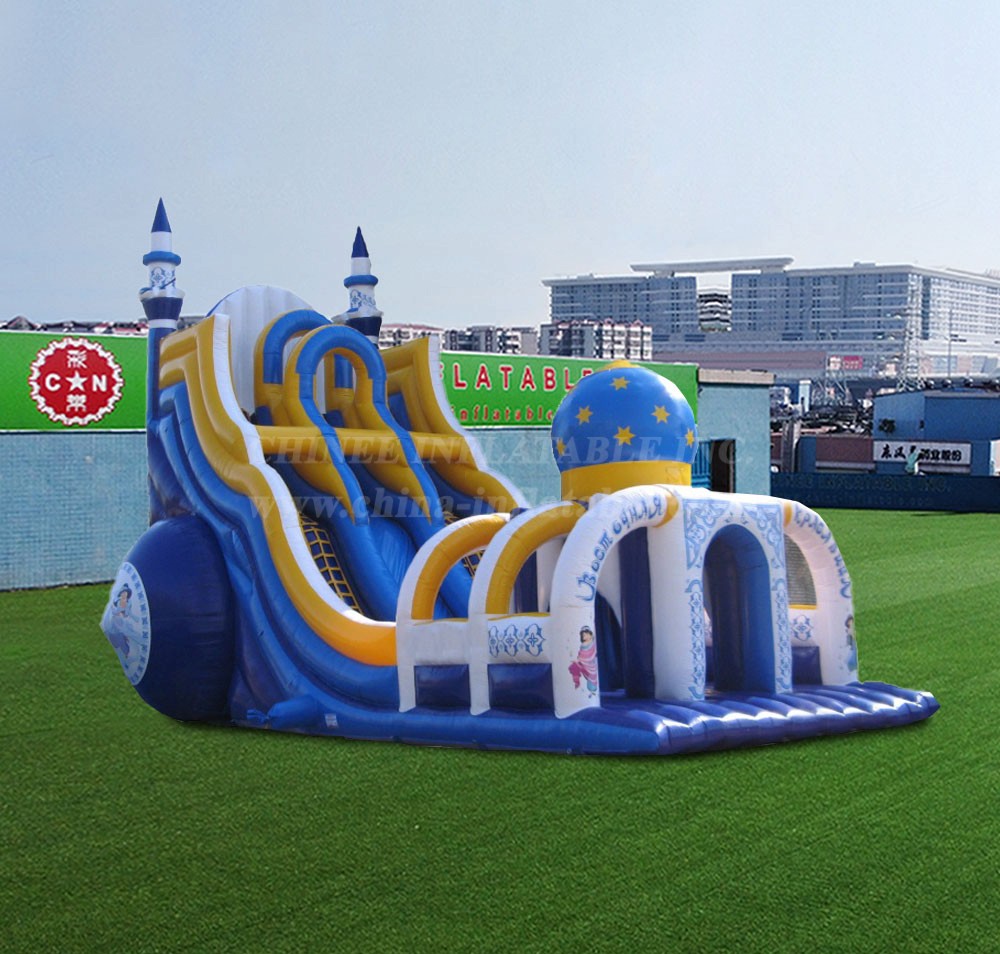 T8-4546 Disney Aladdin Inflatable Slide