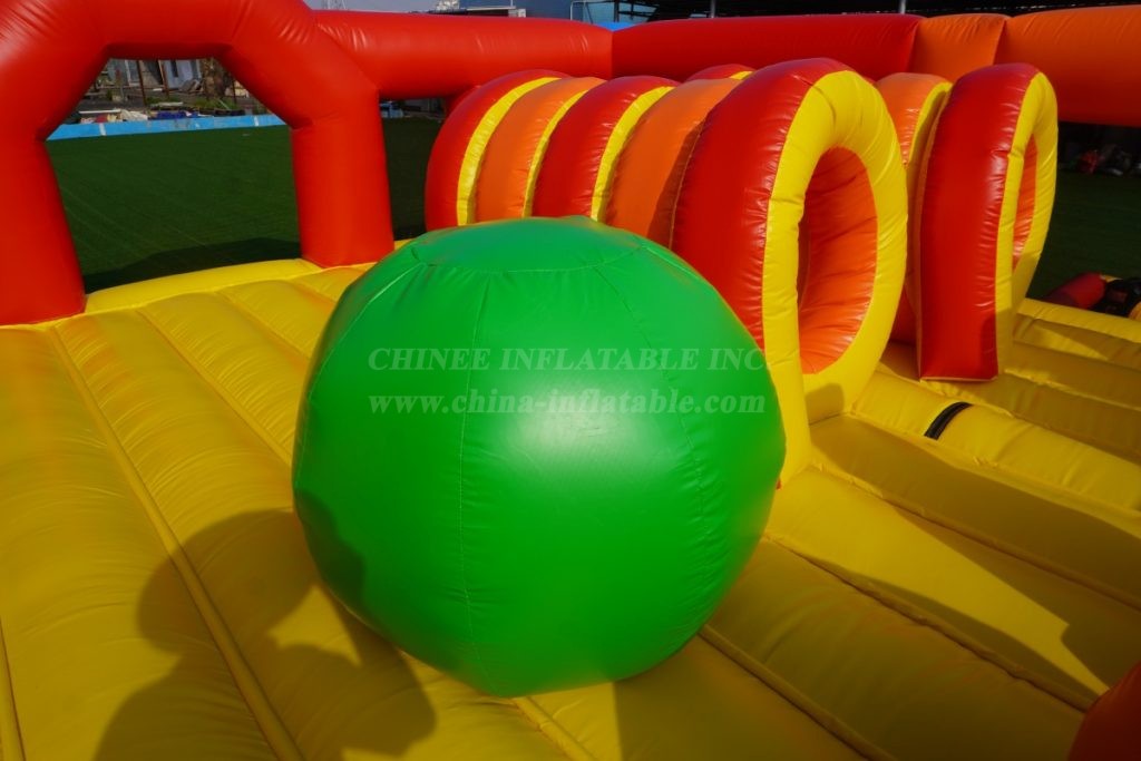 GF2-087 200m² Giant Inflatable Obstacle Course Park