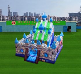 T2-7045 King’s Castle Inflatable Playground With Slide