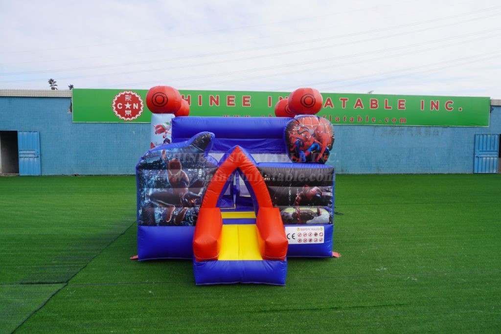 T2-009G Spider-Man Theme Bounce House