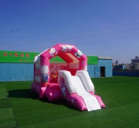 T2-1054C Hello Kitty Bouncy Castle With Slide