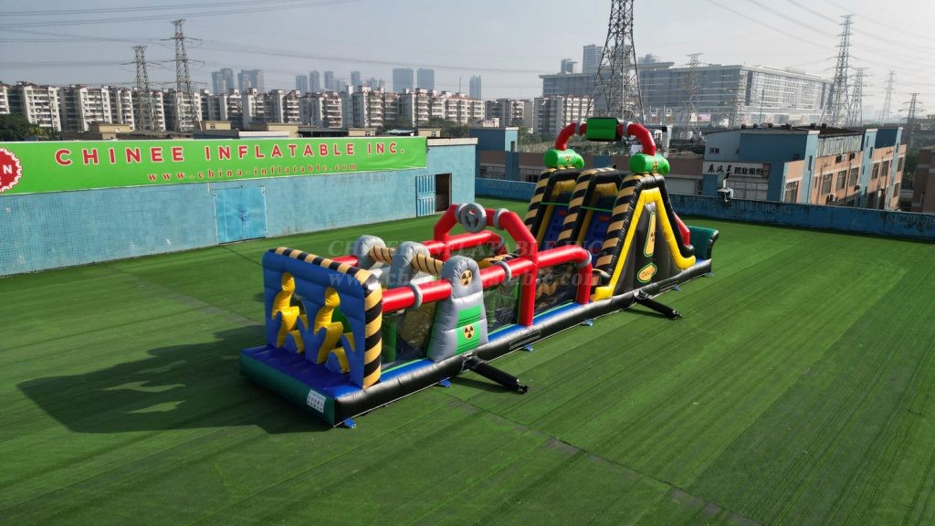 T7-1373 Toxic Inflatable Obstacle Course