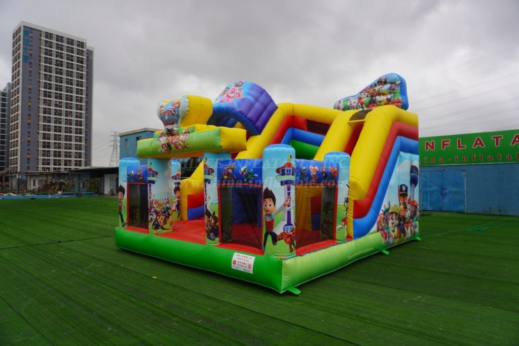 T8-3804C PAW Patrol Bouncy Castle With Slide