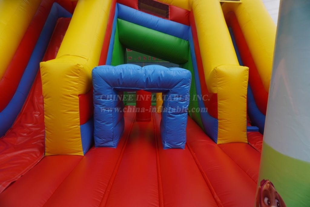 T8-3804C PAW Patrol Bouncy Castle With Slide