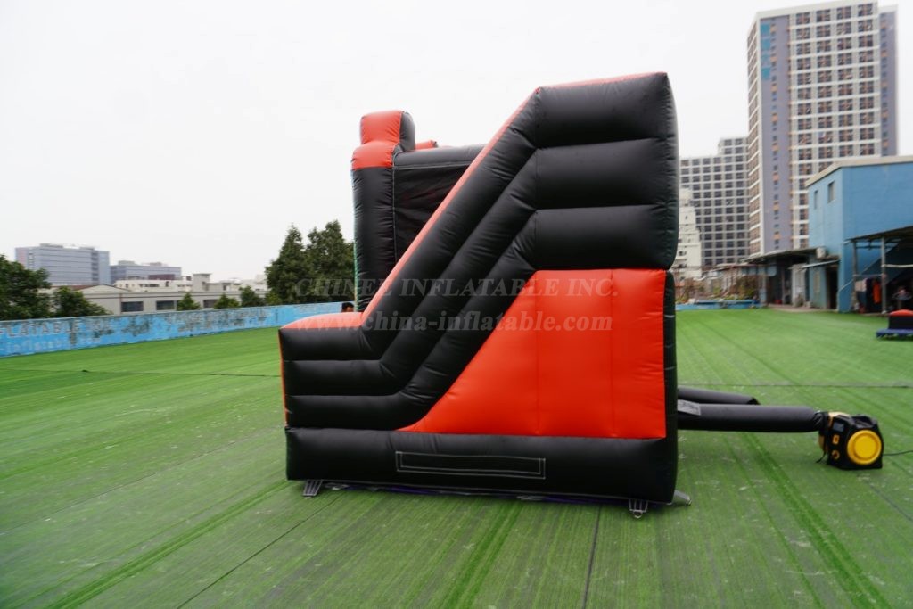 T2-4200B Disney themed bouncy castle with slide