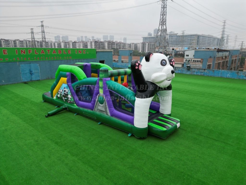 T6-2002 Panda Theme Obstacle Course